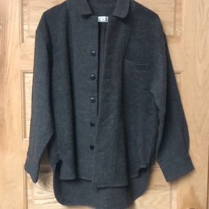 Matsuda Gray Button Jacket